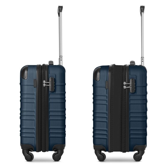 Wenger Amplar Evo 4 roues Valise cabine S 53 cm avec soufflet d'extension