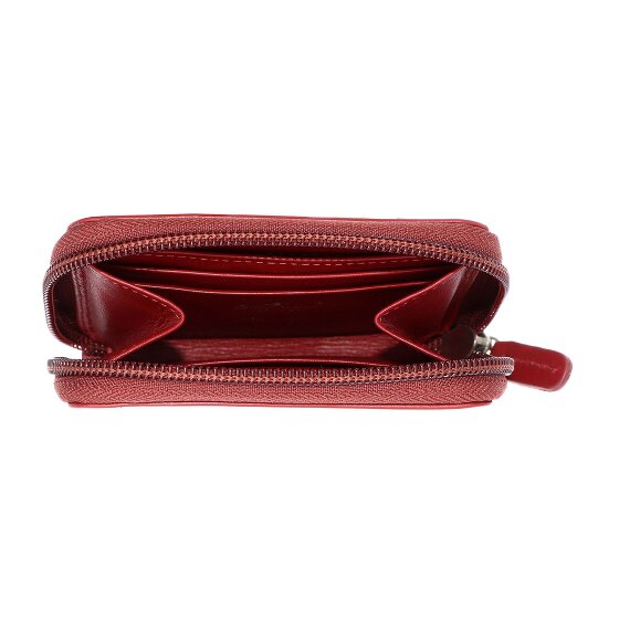 Golden Head Polo Porte-monnaie Protection RFID Cuir véritable 10 cm