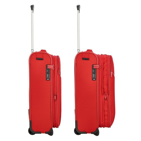 Roncato Ironik 2.0 4 roulettes Trolley de cabine 55 cm avec soufflet d'extension