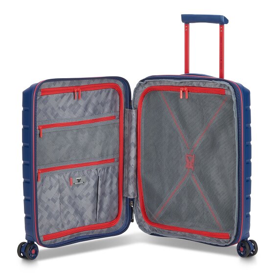 Roncato B-Flying Move 4 roulettes Trolley de cabine 55 cm avec soufflet d'extension