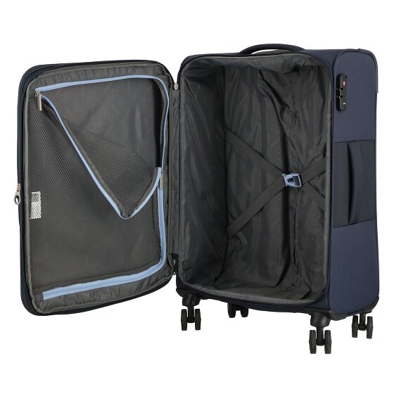 American Tourister Rampup 4 roulettes Set de valises 3 pièces