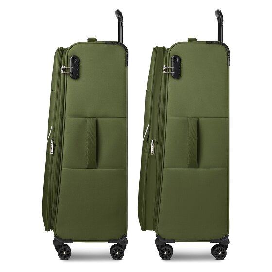 Stratic taska 4 roues Valise cabine L 76 cm avec soufflet d'extension