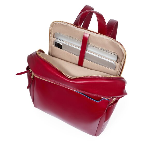 Piquadro Blue Square Daypack Protection RFID Cuir 37 cm Compartiment pour ordinateur portable