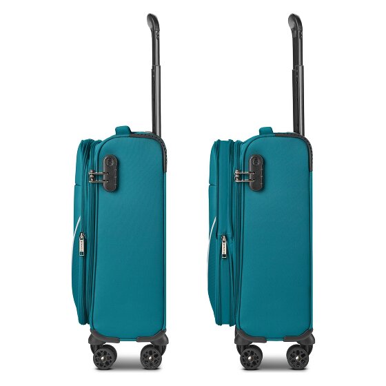 Stratic taska 4 roues Valise cabine S 55 cm avec soufflet d'extension