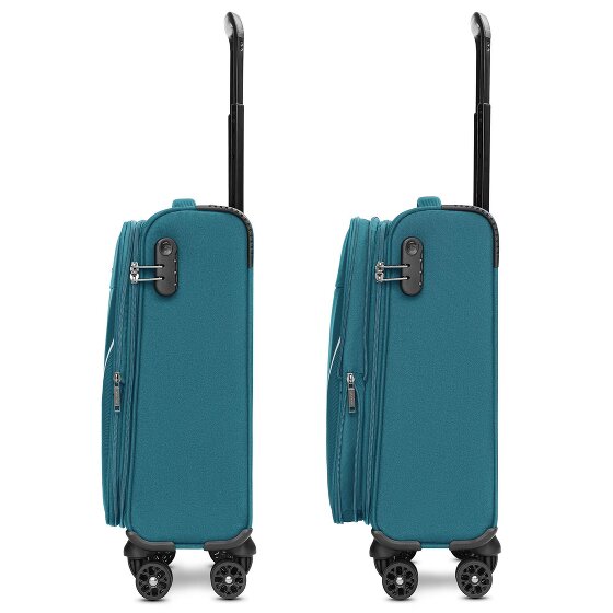 Stratic taska 4-roues trolley cabine S 55 cm avec soufflet d'extension