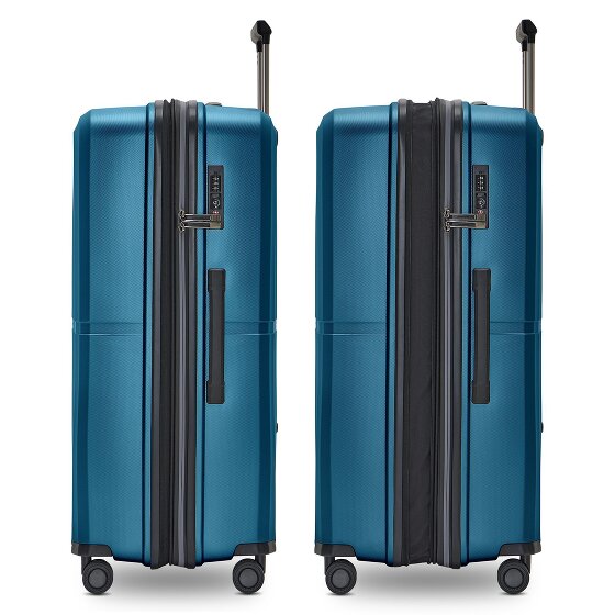 Pactastic Collection 01 4 roulettes Trolley L 76 cm avec soufflet d'extension