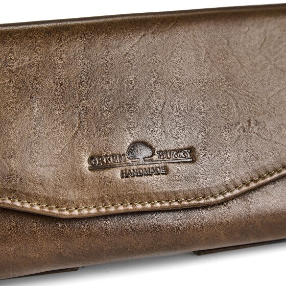 Greenburry Newport Étui à lunettes Cuir véritable 1.5 cm