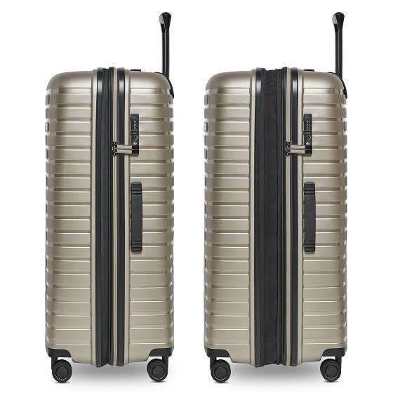 Pactastic Collection 04 THE LARGE + 4 roues Valise cabine L 75 cm avec soufflet d'extension