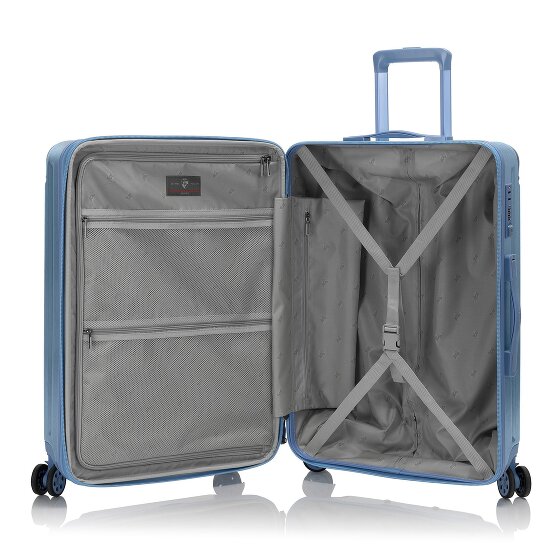 Heys Alumix 4 roulettes Trolley M 66 cm avec soufflet d'extension