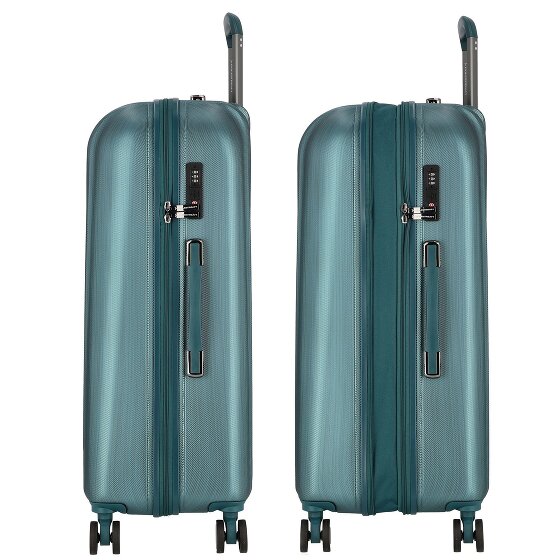 Polestream Moonrock 4 roulettes Trolley 78 cm avec soufflet d'extension