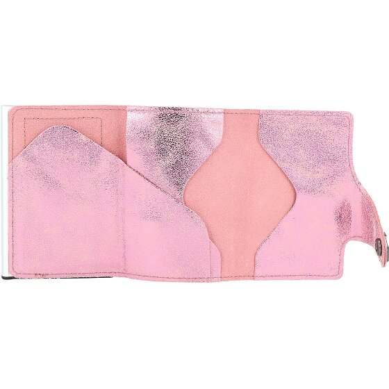 Tru Virtu Click & Slide Porte-cartes de crédit RFID en cuir 6,5 cm