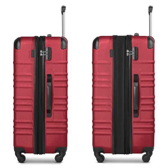 Wenger Amplar Evo 4 roulettes Trolley L 75 cm avec soufflet d'extension