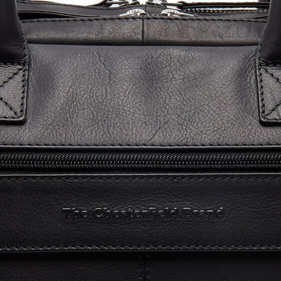 The Chesterfield Brand Tacama Attaché-case Cuir véritable 41 cm Compartiment ordinateur
