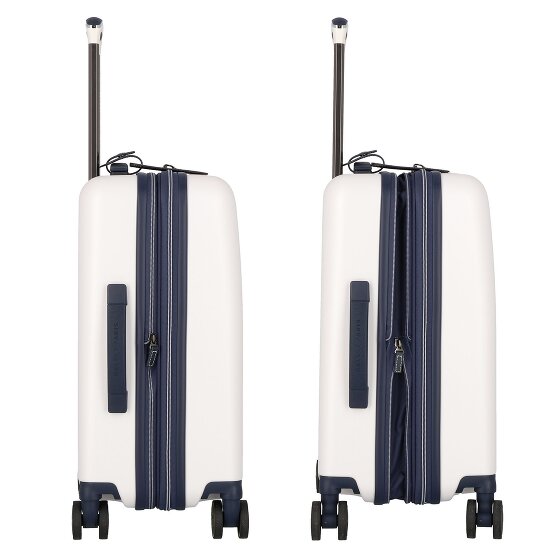 Delsey Paris Cadence 4 roulettes Trolley de cabine 55 cm avec soufflet d'extension