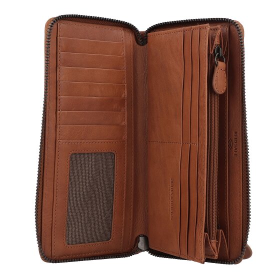 aunts & uncles Grandma's Luxury Club Cynthia Porte-monnaie Protection RFID Cuir véritable 20 cm