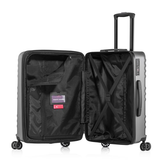 Pack Easy Mena 4 roulettes Trolley 64 cm avec soufflet d'extension