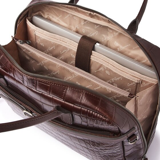 Castelijn & Beerens Lisa Porte-documents Protection RFID Cuir 41 cm Compartiment pour ordinateur portable