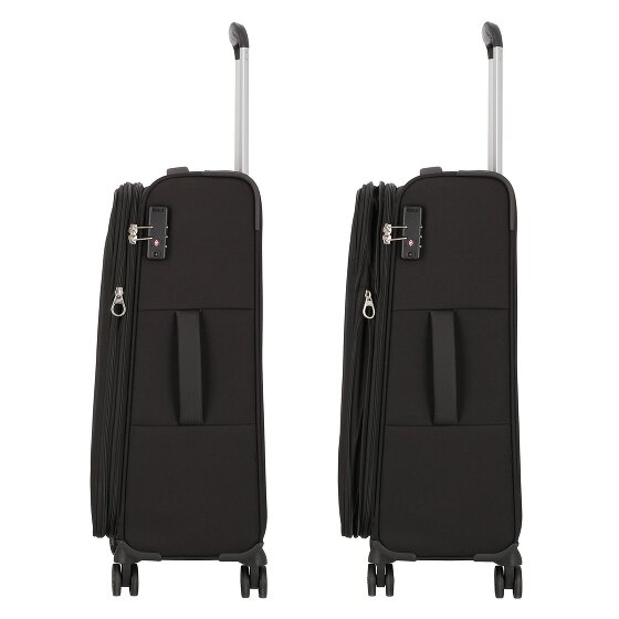 American Tourister Blazing Ride 4 roulettes Set de valises 3 pièces avec soufflet d'extension