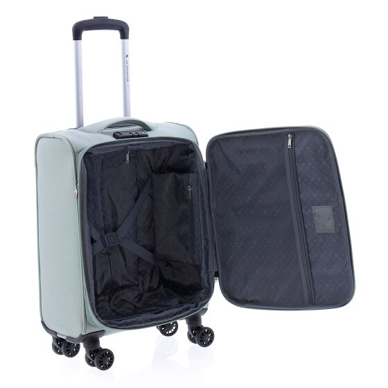 Gladiator 3700 4 roulettes Trolley de cabine 55 cm avec soufflet d'extension