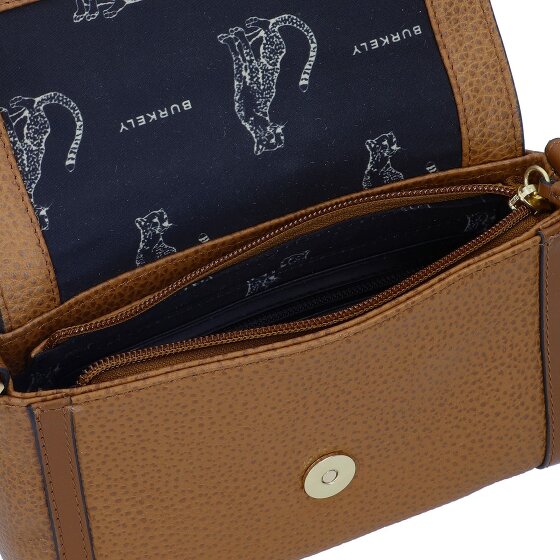 Burkely Keen Keira Sac à bandoulière Cuir véritable 18 cm