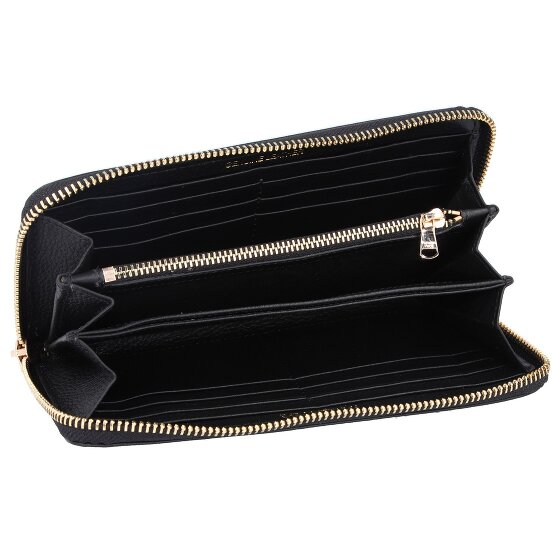 Patrizia Pepe Essentials Porte-monnaie en cuir 19 cm