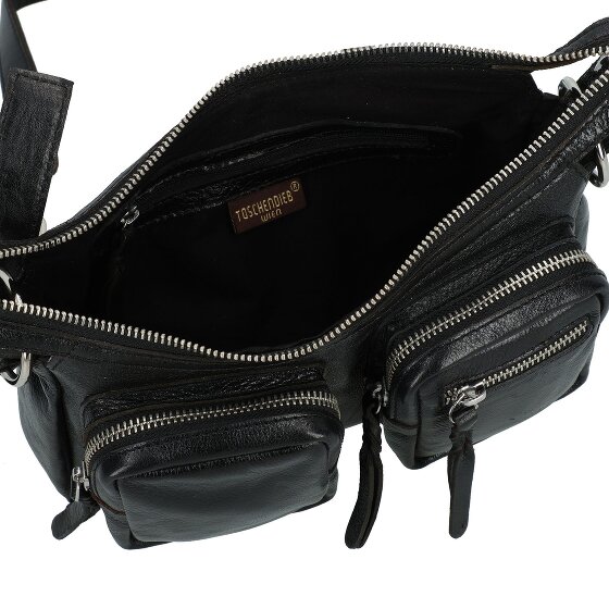 Taschendieb Wien Salvatorgasse Sac à bandoulière Cuir véritable 24 cm