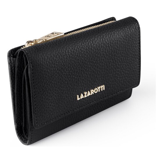 Lazarotti Bologna Leather XL Porte-monnaie avec compartiment zip-around Cuir 14 cm