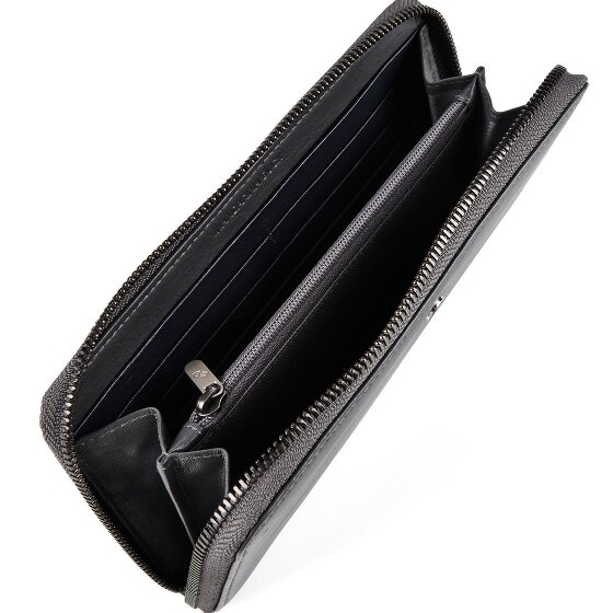 Mandarina Duck Downtown Porte-monnaie Protection RFID Cuir véritable 19.5 cm