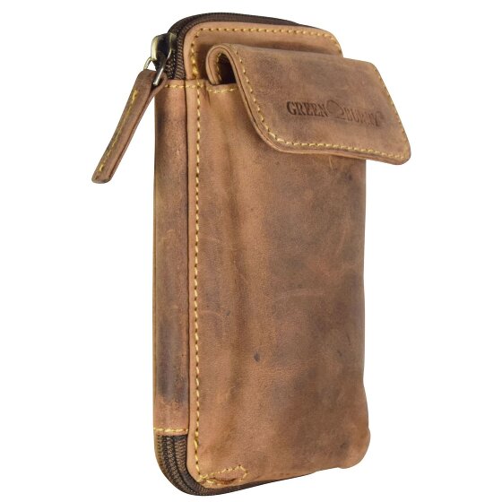 Greenburry Sac banane vintage en cuir 14,5 cm