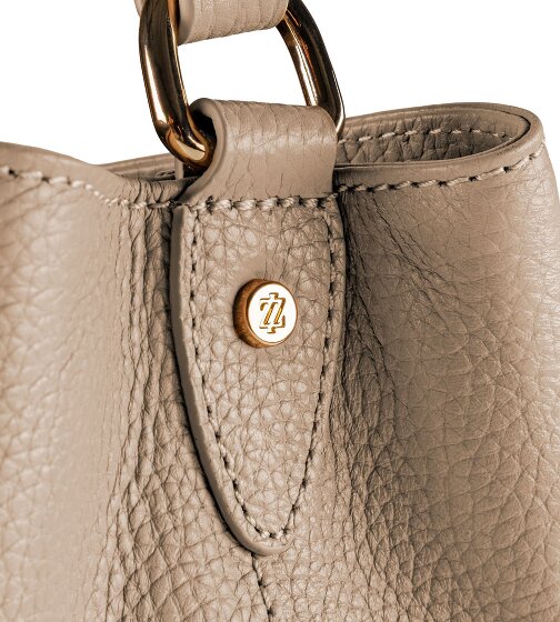 Lazarotti Bologna Leather Crossbody Sac à main en cuir 25 cm