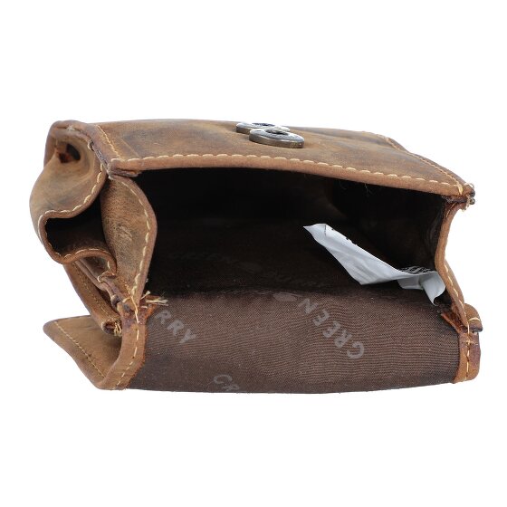 Greenburry Etui à cigarettes vintage en cuir 7,5 cm