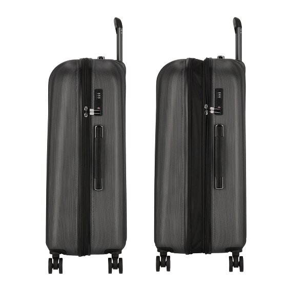 Polestream Moonrock 4 roulettes Trolley L 78 cm avec soufflet d'extension