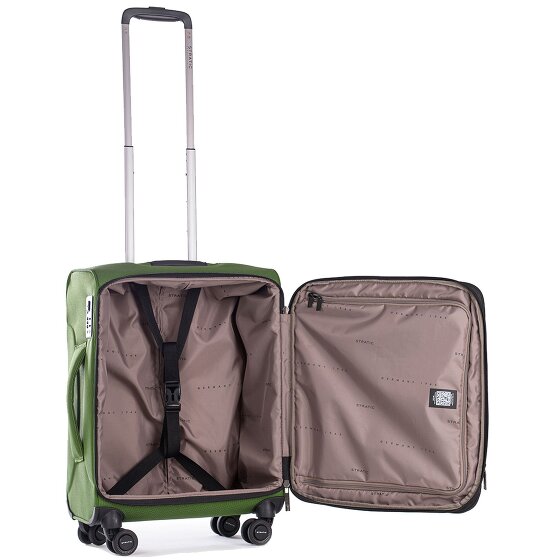 Stratic Bendigo Light + 4 roues Valise cabine 54 cm '"avec soufflet d''extension"'