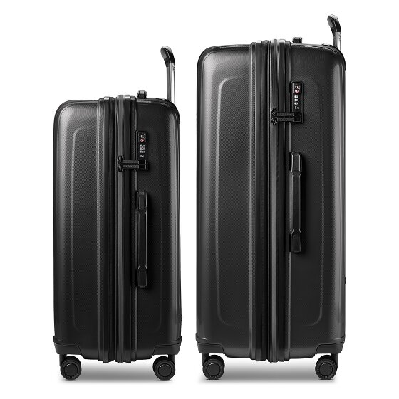 Redolz Essentials 14 4 roues Set de valises 2 pièces avec soufflet d'extension