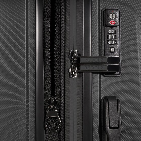 Redolz Essentials 14 4 roulettes Set de valises 2 pièces avec soufflet d'extension