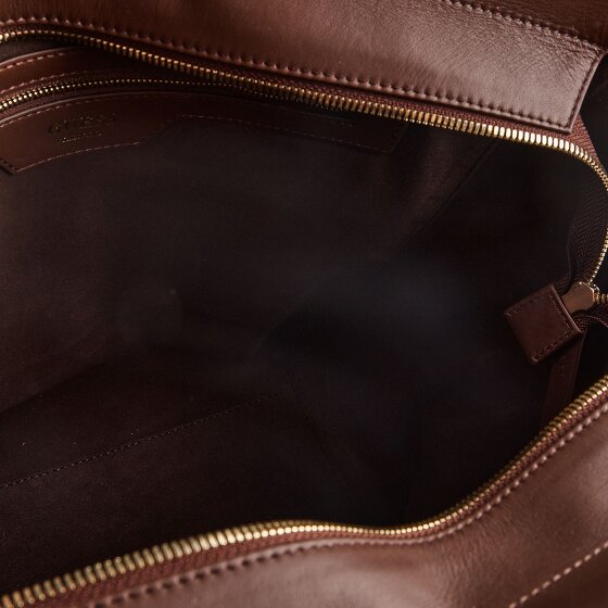 Guess Anitha Sac de shopper Cuir véritable 45 cm