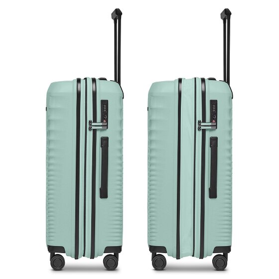 Farmhood Eco Edition 4 roulettes Trolley 67 cm avec soufflet d'extension