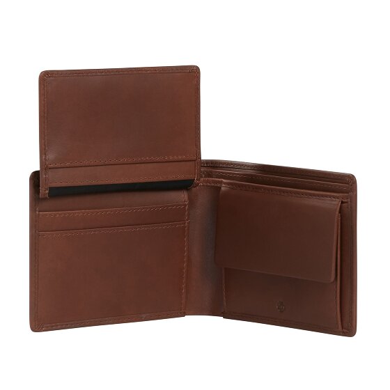 Samsonite Eluxe Veg Porte-monnaie Protection RFID Cuir véritable 11 cm
