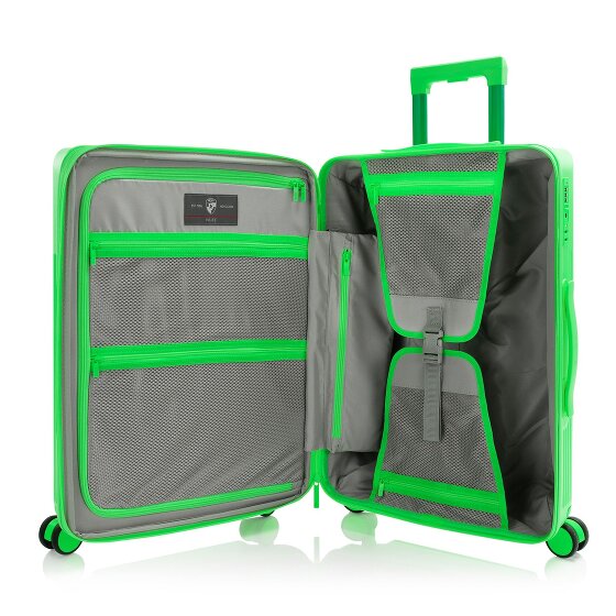 Heys HiLite 4 roulettes Trolley M 63.5 cm avec soufflet d'extension