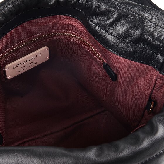 Coccinelle Lidia Sac à bandoulière Cuir véritable 31 cm