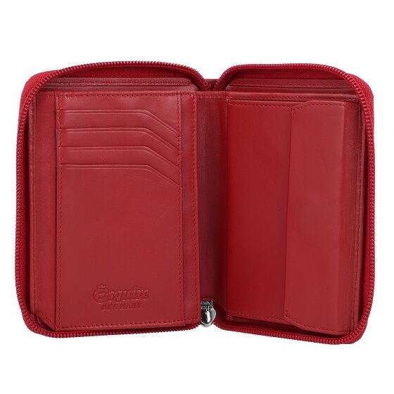 Esquire New Silk Porte-monnaie en cuir 10 cm