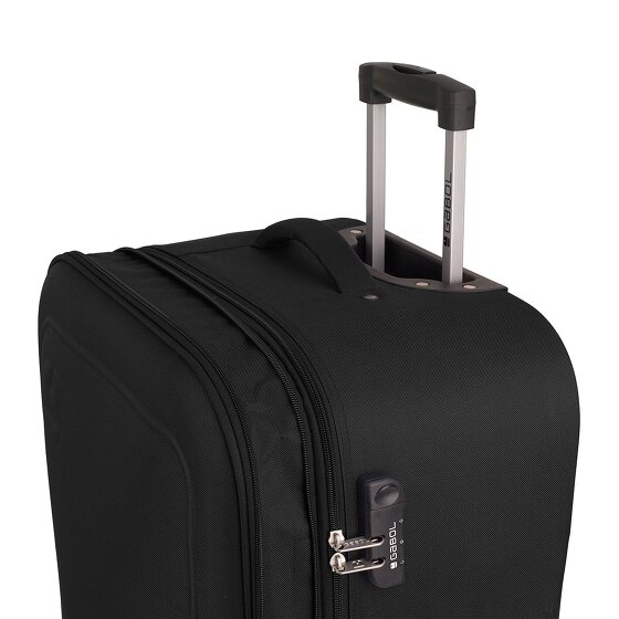 Gabol Orbit 2 roulettes Trolley de cabine 55 cm avec soufflet d'extension