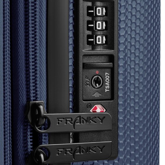 Franky Munich 4.0 4 roues Valise cabine L 76 cm avec soufflet d'extension