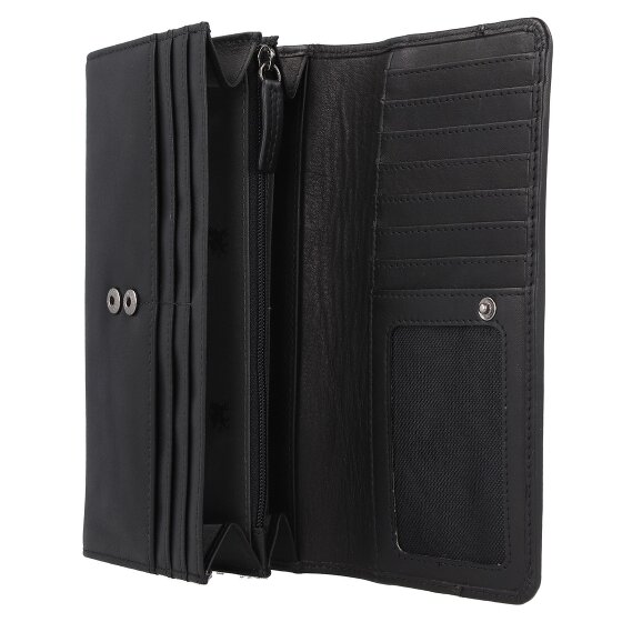 mano Don Romeo Porte-monnaie RFID cuir 18 cm