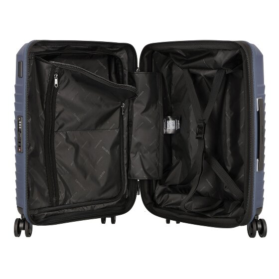 Samsonite Intuo 4 roulettes Trolley de cabine S 55 cm avec soufflet d'extension