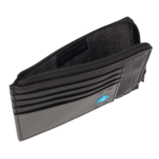 Piquadro Pulse Étui pour cartes de crédit Protection RFID Cuir 12 cm