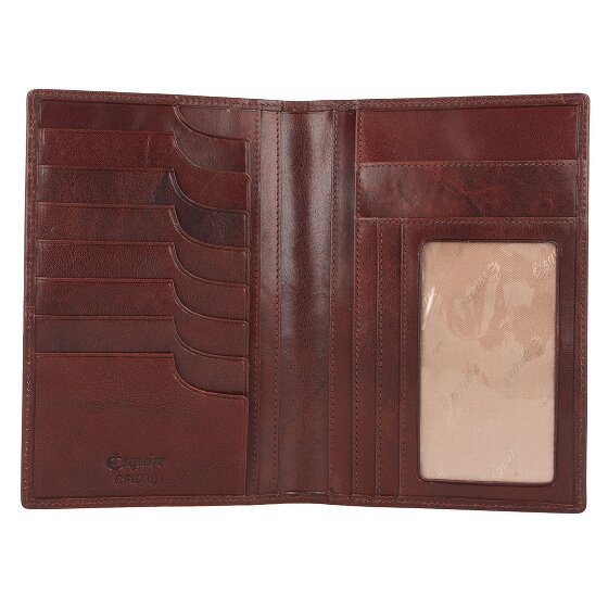 Esquire Toscana Porte-passeport RFID en cuir 12 cm
