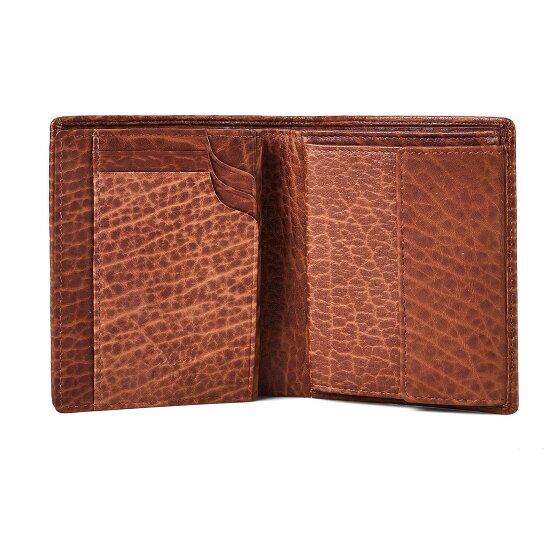 Esquire Bison Porte-monnaie Protection RFID Cuir véritable 8.5 cm