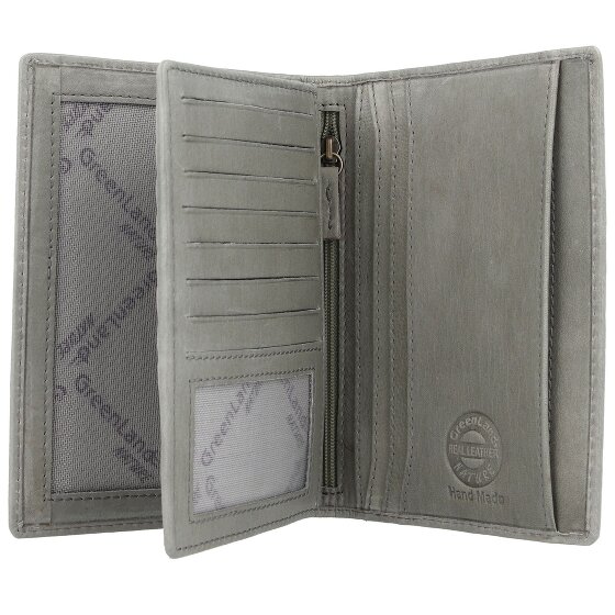 Greenland Nature Porte-passeport Soft Colour RFID en cuir 12 cm