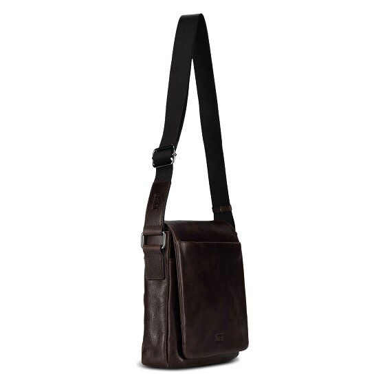 Jost London Sac à bandoulière S Cuir véritable 23 cm